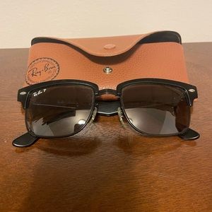 Womens polarized Ray Ban Clubmasters